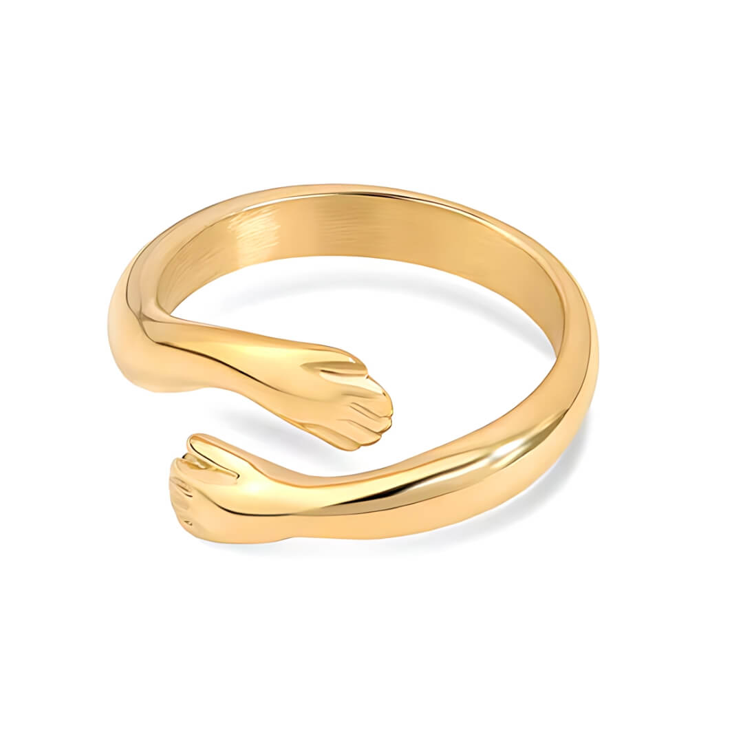 Embrace Ring (18K Gold Plated) | Luvesina