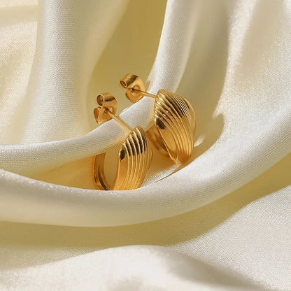 Aro Rafaella Earring (18K Gold Plated) | Luvesina