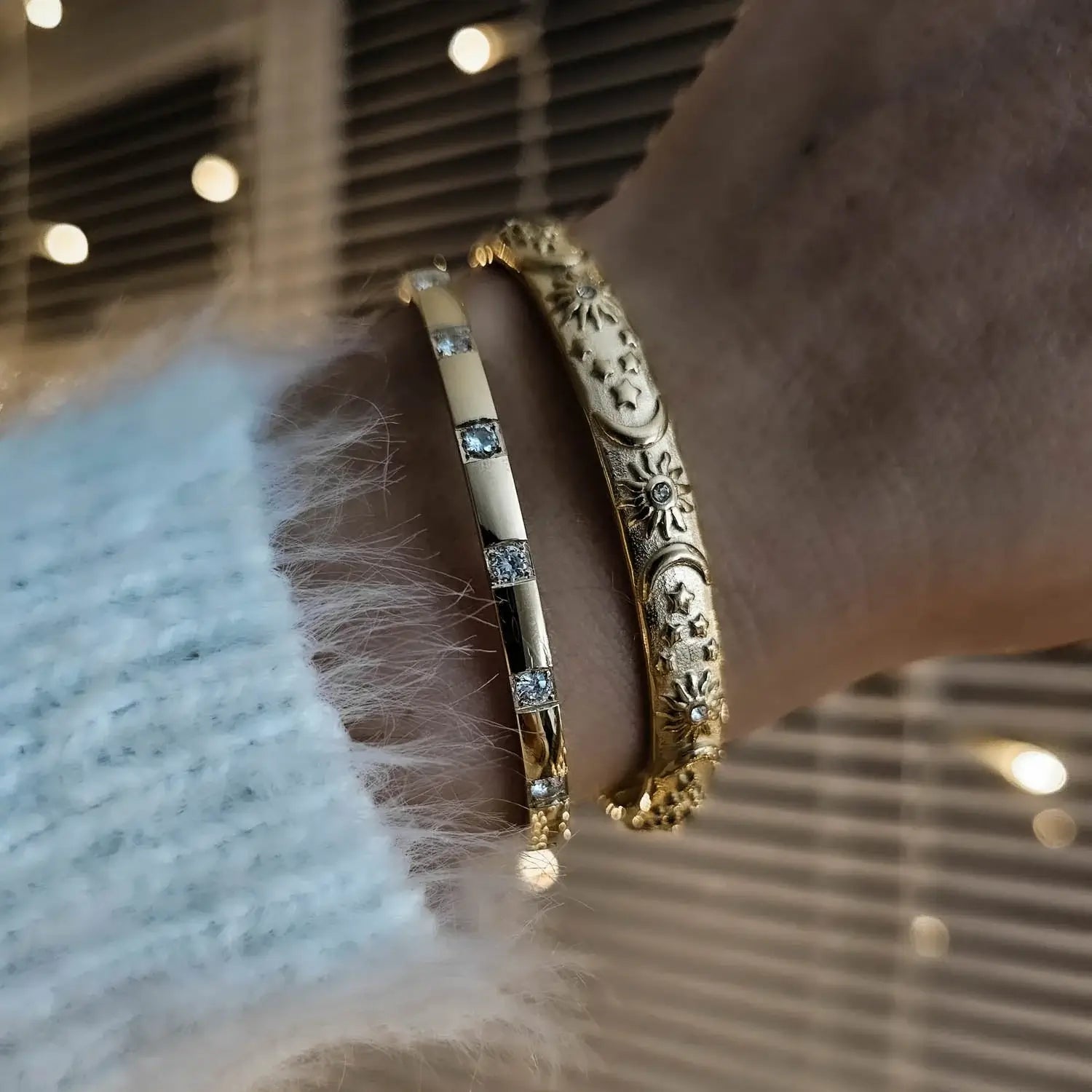 Brazalete Modena Minimalist (18K Gold Plated) | Luvesina