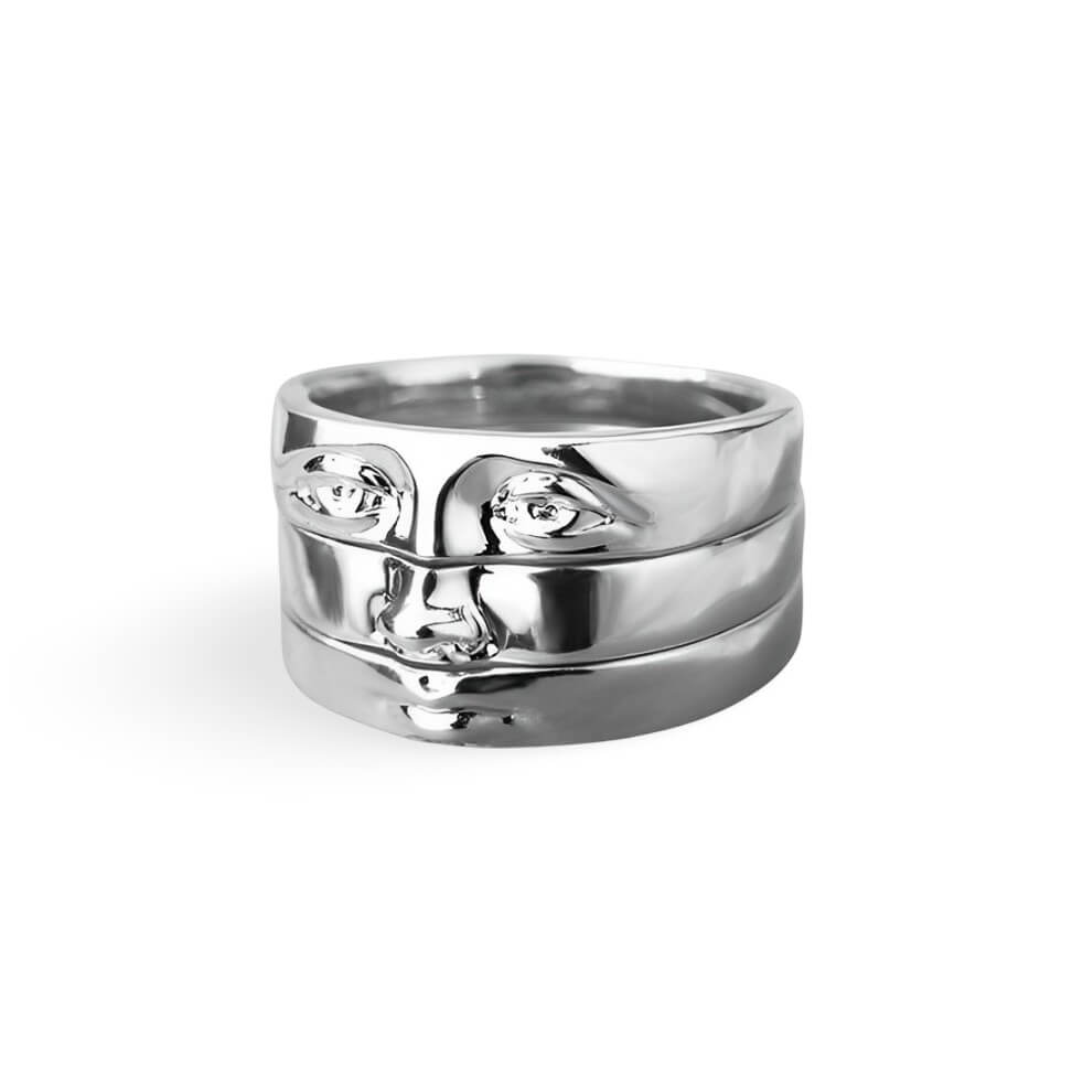 Set of Rings Visage (18K Gold Plated) | Luvesina