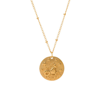 Del Zodíaco with Símbolos of the Constelaciones Necklace | Luvesina