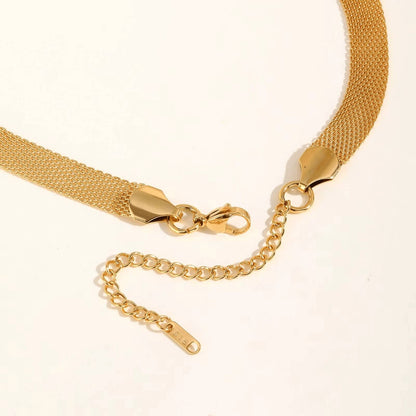 Choker of Malla Elegant Necklace (Gold Plated) | Luvesina