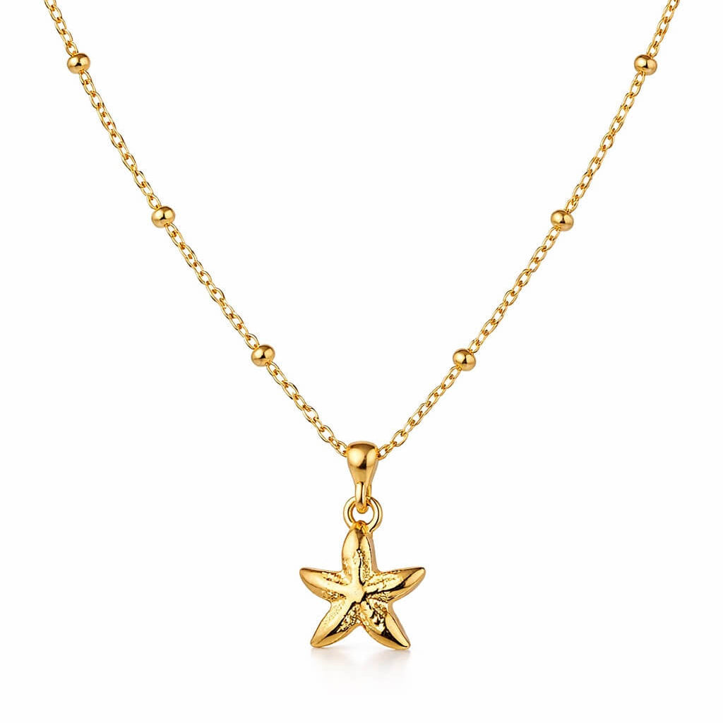Star of Mar Necklace (18K Gold Plated) | Luvesina