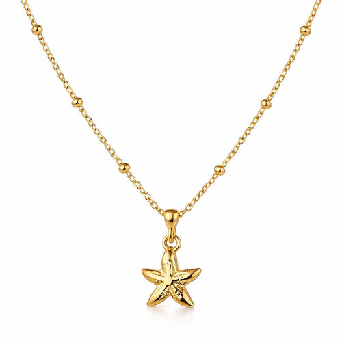 Star of Mar Necklace (18K Gold Plated) | Luvesina