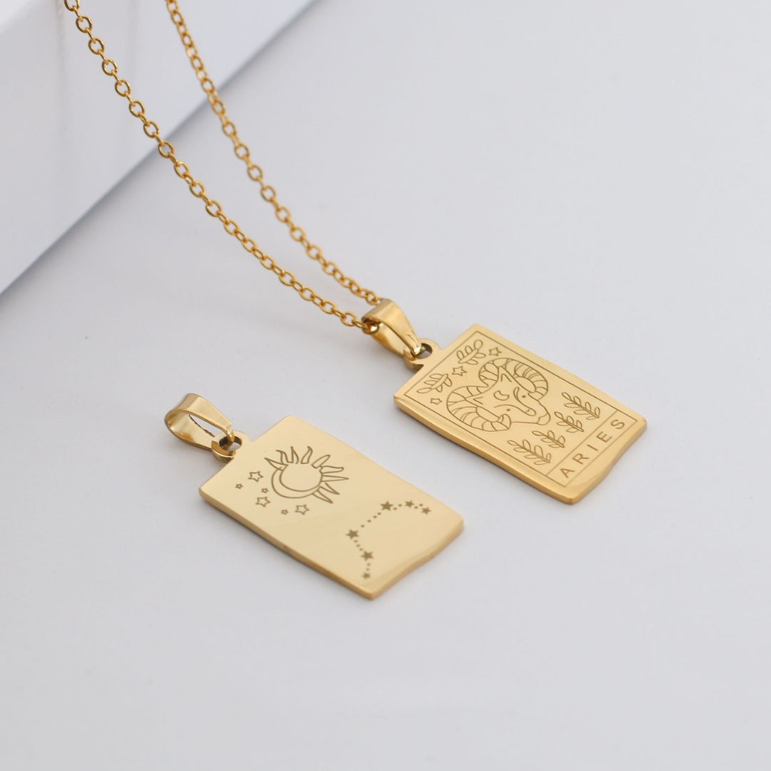 Collection Zodíaco - Necklaces with Pendants of the Signos del Zodíaco | Luvesina