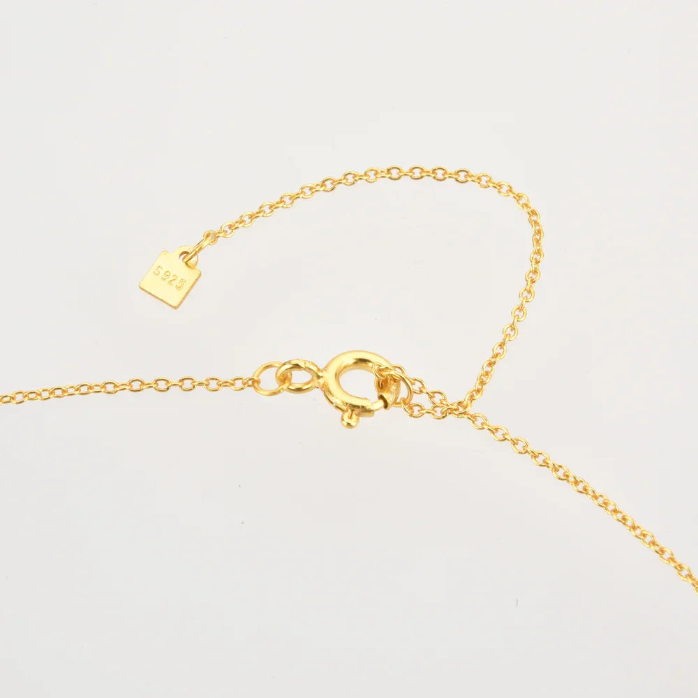 Constelaciones del Zodíaco Circonio Colorido Necklace (18K Gold Plated) | Luvesina