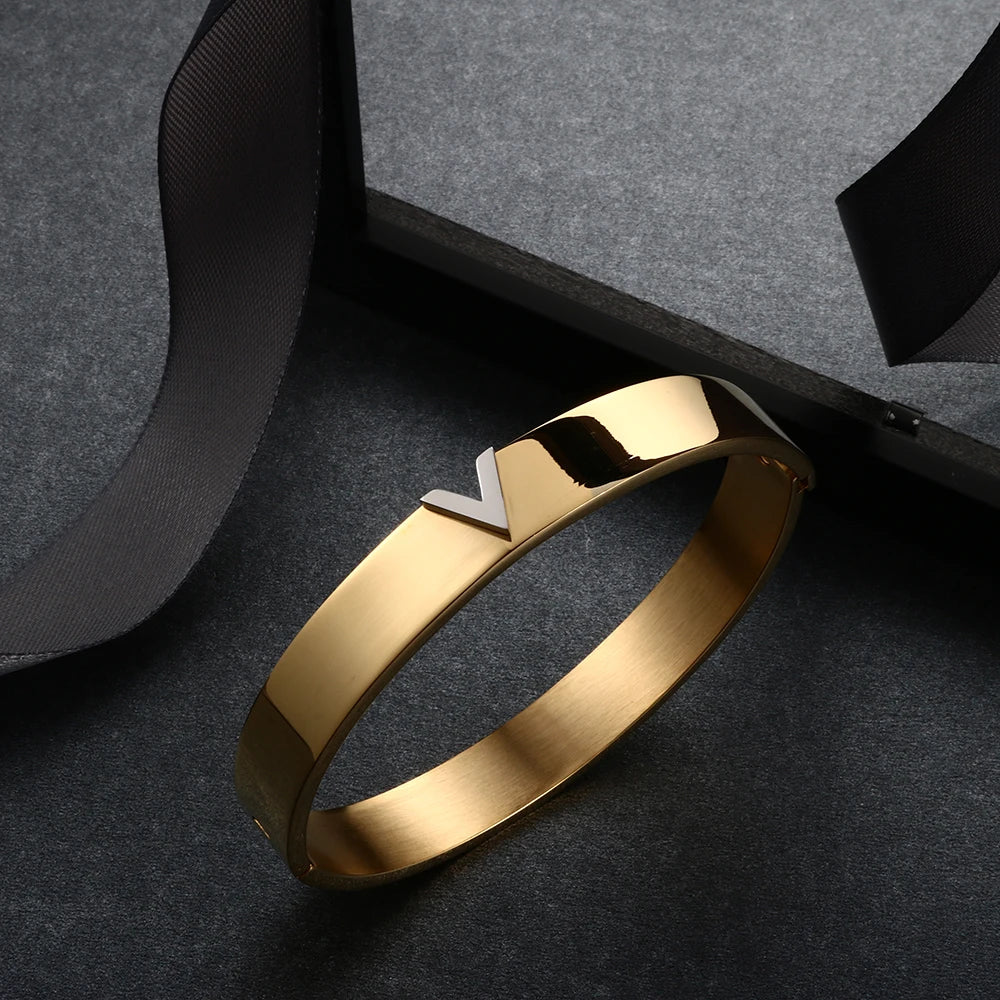 Brazalete Vivace Deluxe (18K Gold Plated) | Luvesina
