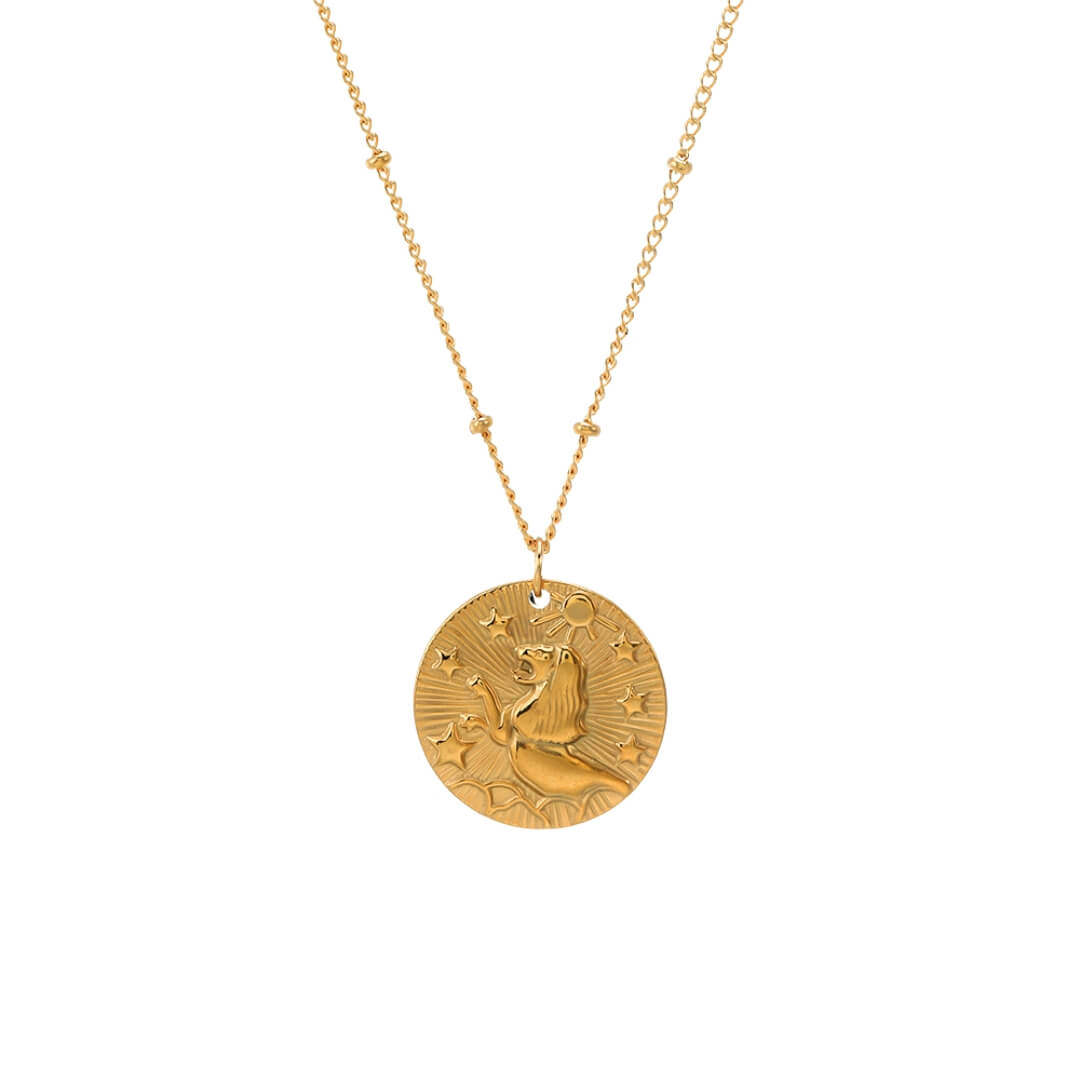 Del Zodíaco with Símbolos of the Constelaciones Necklace | Luvesina