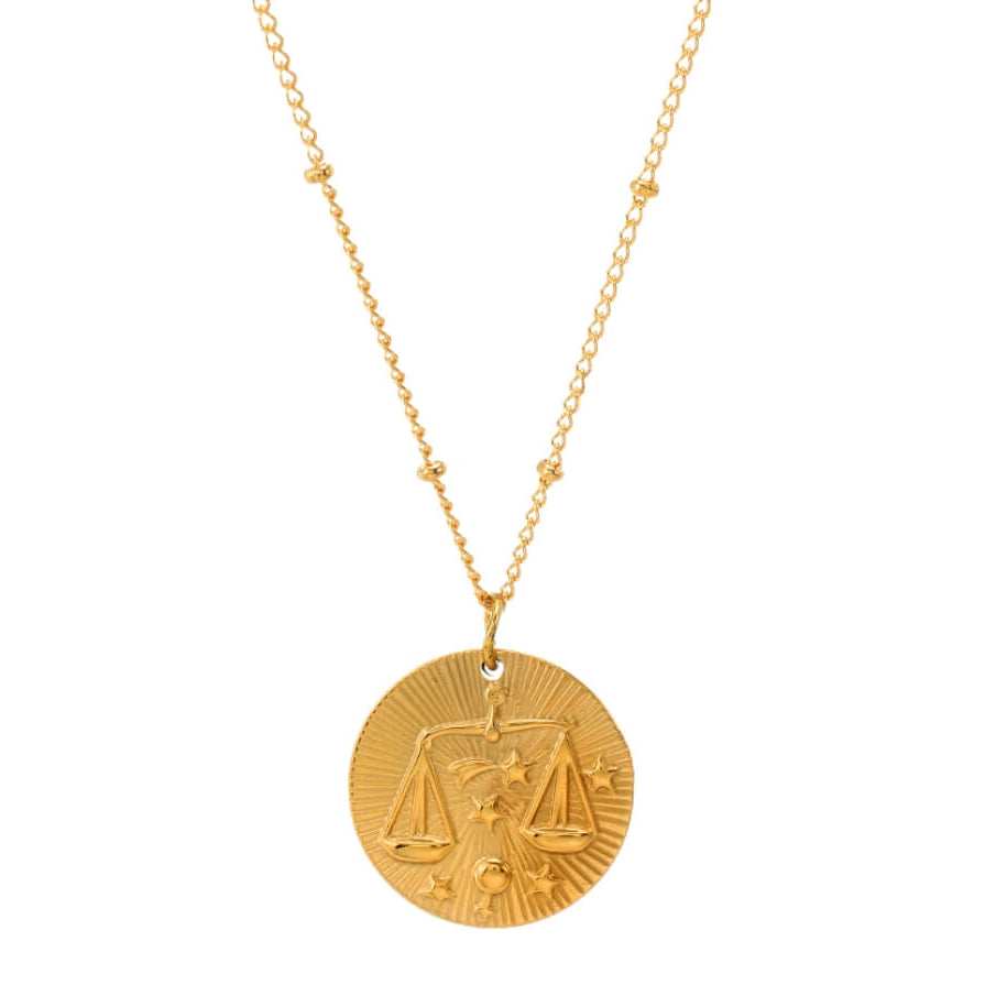 Del Zodíaco with Símbolos of the Constelaciones Necklace | Luvesina