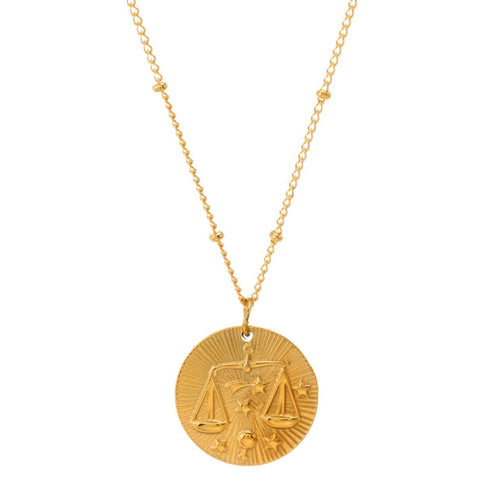 Del Zodíaco with Símbolos of the Constelaciones Necklace | Luvesina