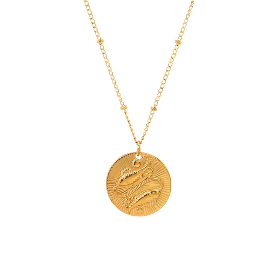 Del Zodíaco with Símbolos of the Constelaciones Necklace | Luvesina