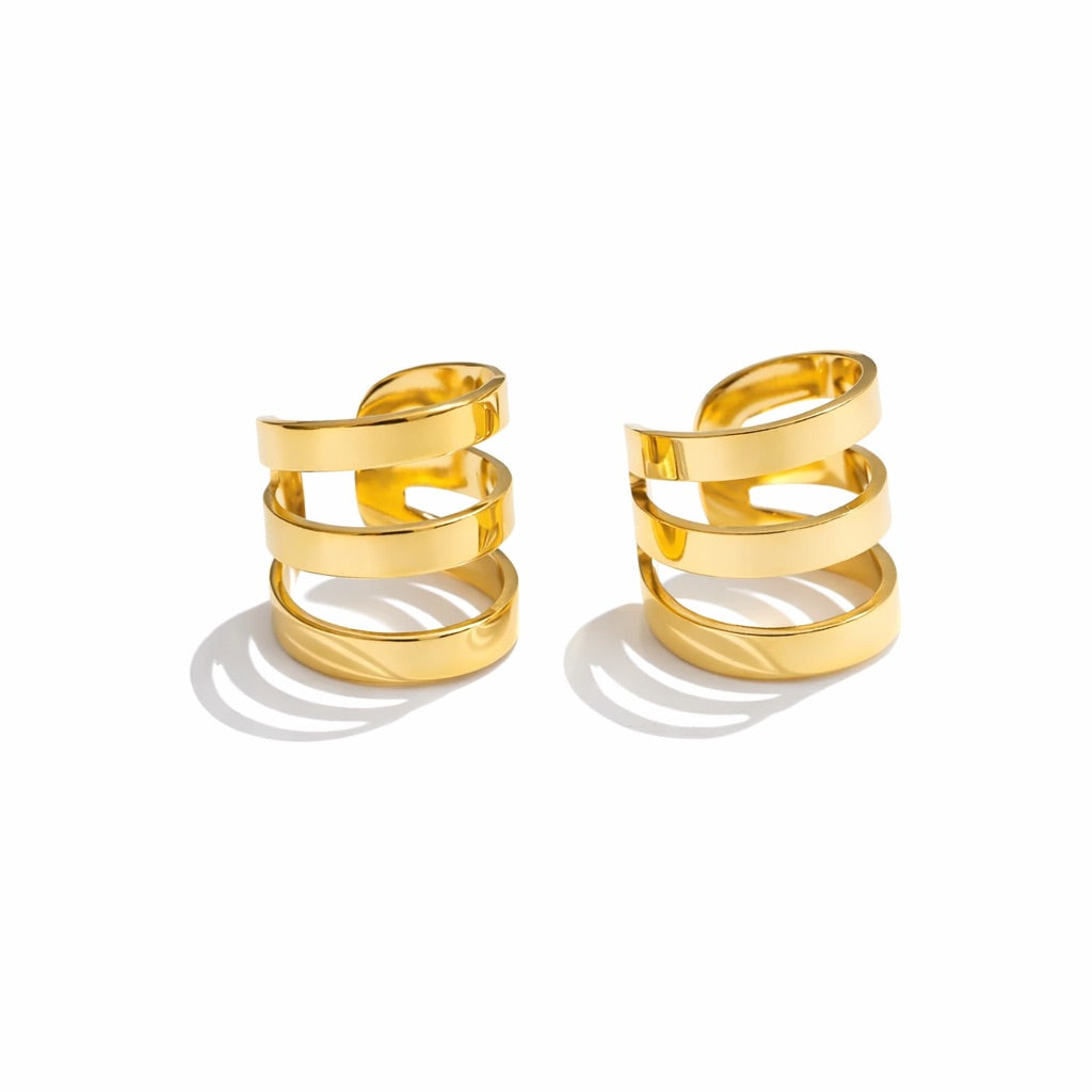 Earcuff Camille Earring (Gold Plated) | Luvesina