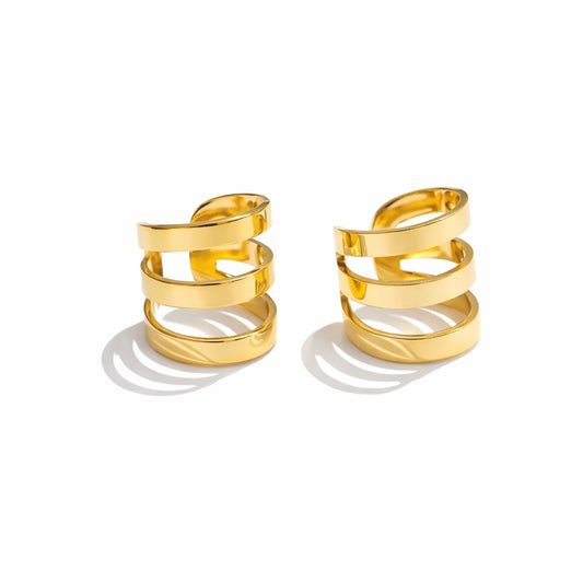 Earcuff Camille Earring (Gold Plated) | Luvesina