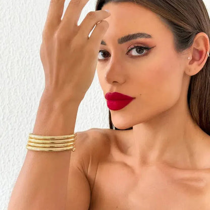 Chianti Espiral Bracelet (18K Gold Plated) | Luvesina