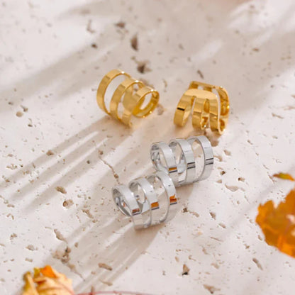 Earcuff Camille Earring (Gold Plated) | Luvesina