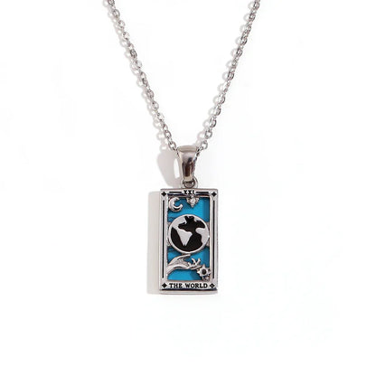 Collection of Necklaces Tarot (Plateado) | Luvesina