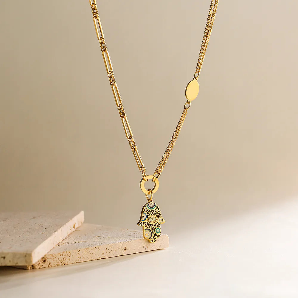Hand of Fatima Necklace | Luvesina