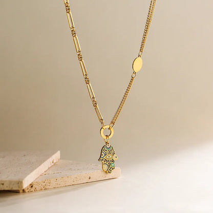 Hand of Fatima Necklace | Luvesina