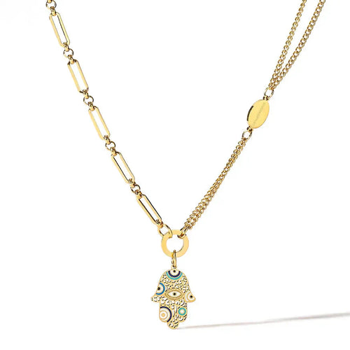 Hand of Fatima Necklace | Luvesina