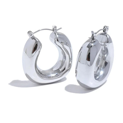 Aro Bold Earring (18K Gold Plated) | Luvesina