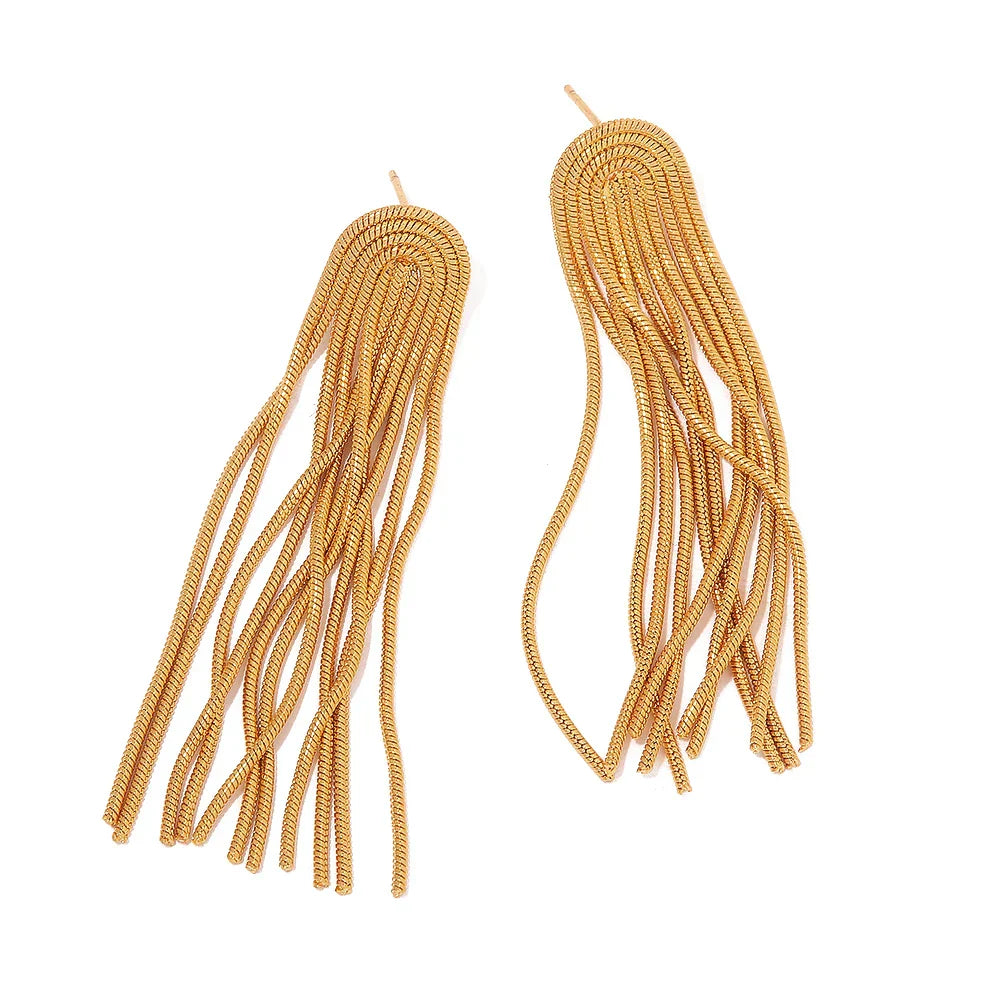 Medusa Earring (18K Gold Plated) | Luvesina