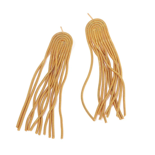 Medusa Earring (18K Gold Plated) | Luvesina