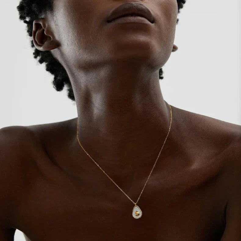 Aguacate Necklace (18K Gold Plated) | Luvesina
