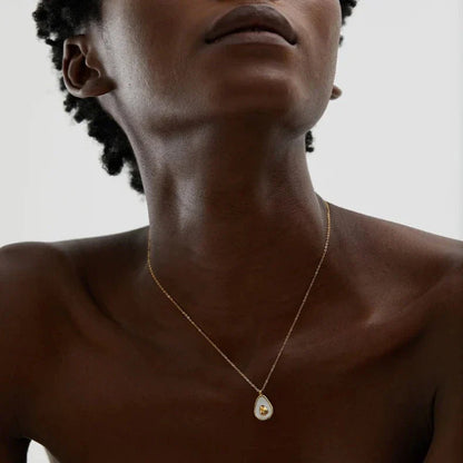 Aguacate Necklace (18K Gold Plated) | Luvesina