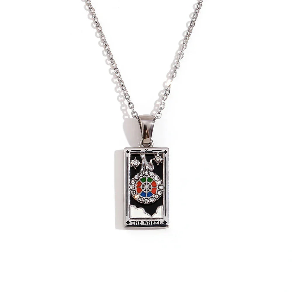 Collection of Necklaces Tarot (Plateado) | Luvesina