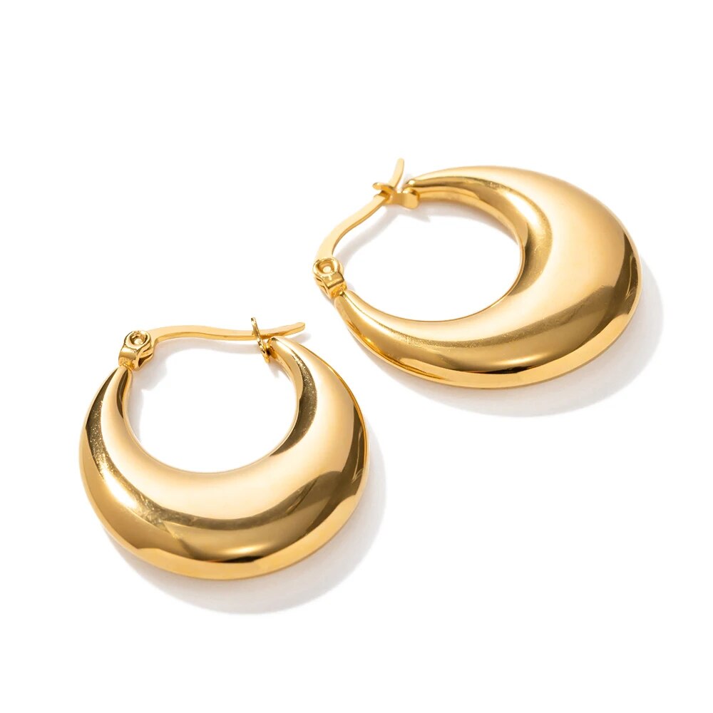 Aro Bold Nolita Earring (18K Gold Plated) | Luvesina