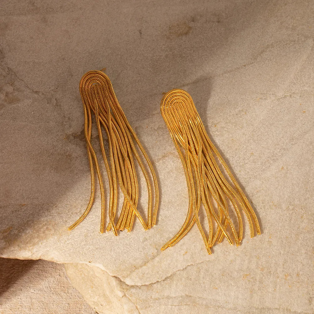 Medusa Earring (18K Gold Plated) | Luvesina
