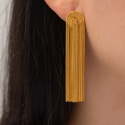 Medusa Earring (18K Gold Plated) | Luvesina