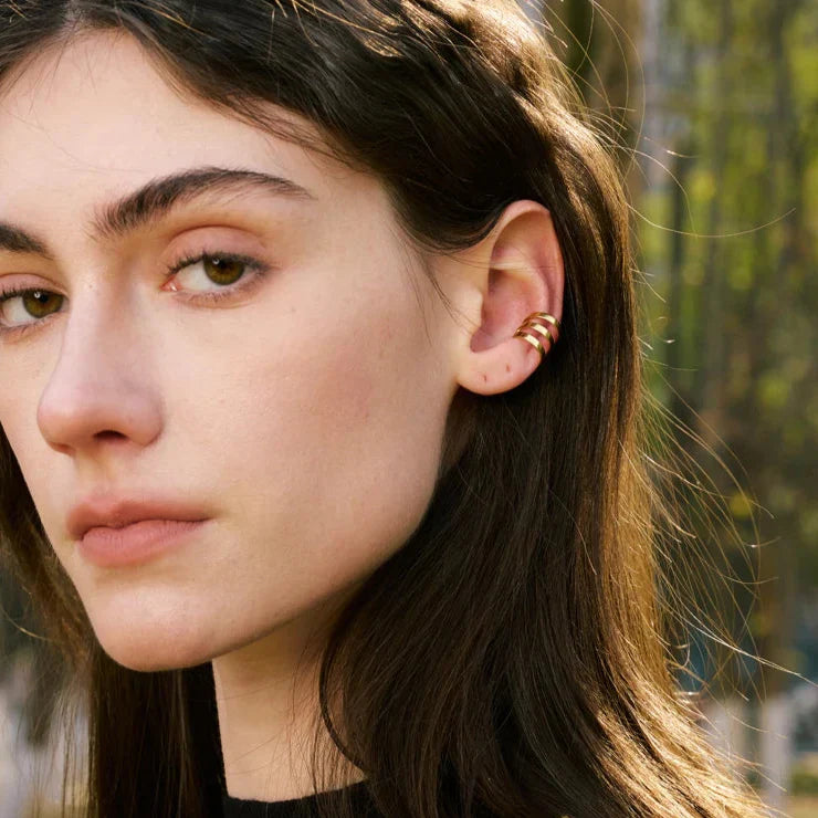 Earcuff Camille Earring (Gold Plated) | Luvesina
