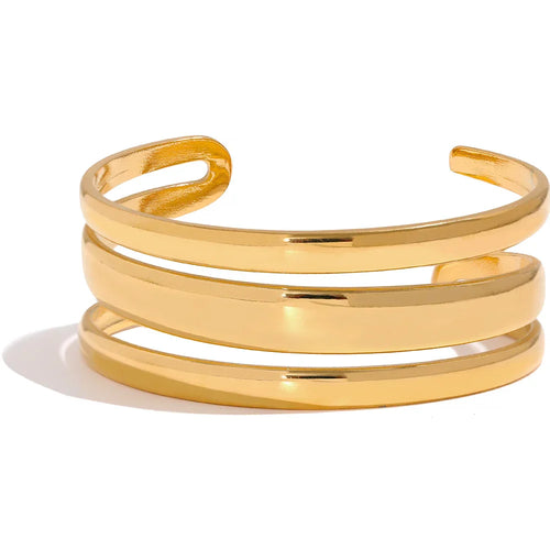 Brazalete Voglia (18K Gold Plated) | Luvesina