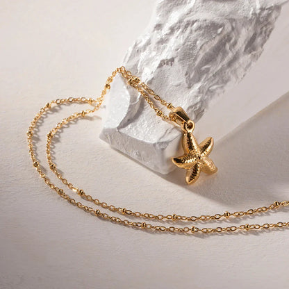 Star of Mar Necklace (18K Gold Plated) | Luvesina