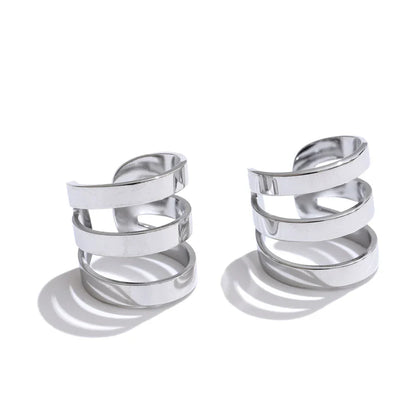 Earcuff Camille Earring (Gold Plated) | Luvesina