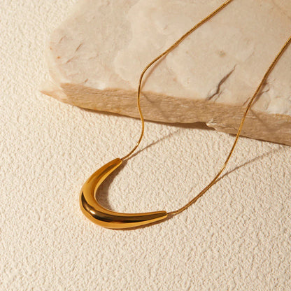Smile Choker Cola of Ratón Necklace (18K Gold Plated) | Luvesina
