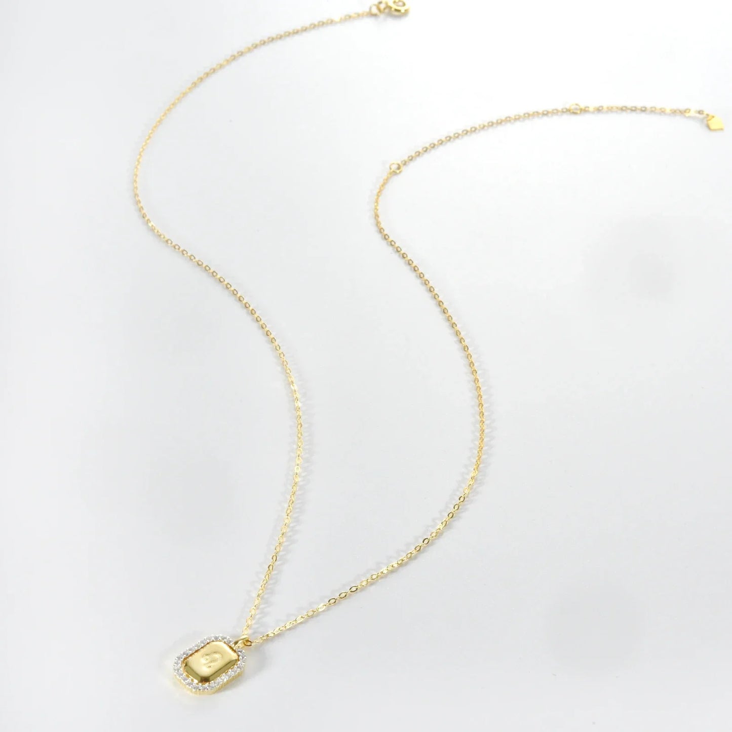 12 Signos del Zodíaco Zirconia Necklace (18K Gold Plated) | Luvesina