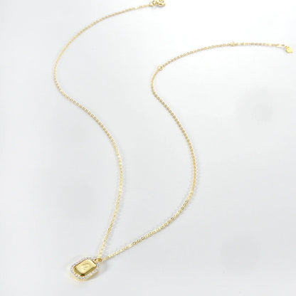 12 Signos del Zodíaco Zirconia Necklace (18K Gold Plated) | Luvesina