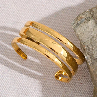 Brazalete Voglia (18K Gold Plated) | Luvesina