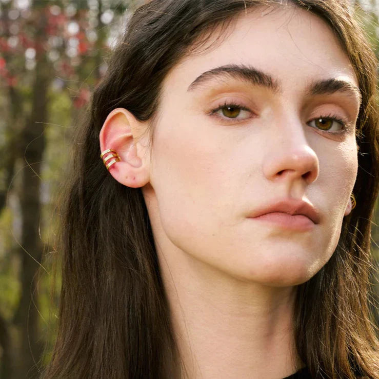 Earcuff Camille Earring (Gold Plated) | Luvesina