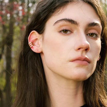 Earcuff Camille Earring (Gold Plated) | Luvesina