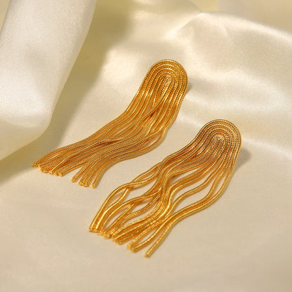 Medusa Earring (18K Gold Plated) | Luvesina