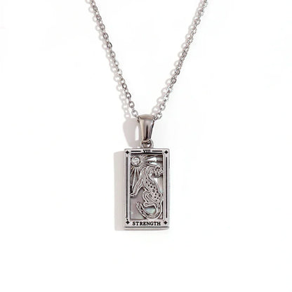 Collection of Necklaces Tarot (Plateado) | Luvesina