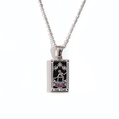 Collection of Necklaces Tarot (Plateado) | Luvesina
