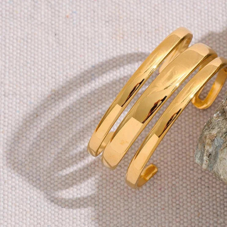 Brazalete Voglia (18K Gold Plated) | Luvesina