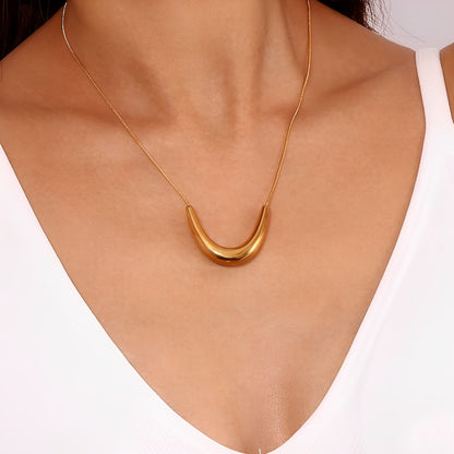 Smile Choker Cola of Ratón Necklace (18K Gold Plated) | Luvesina