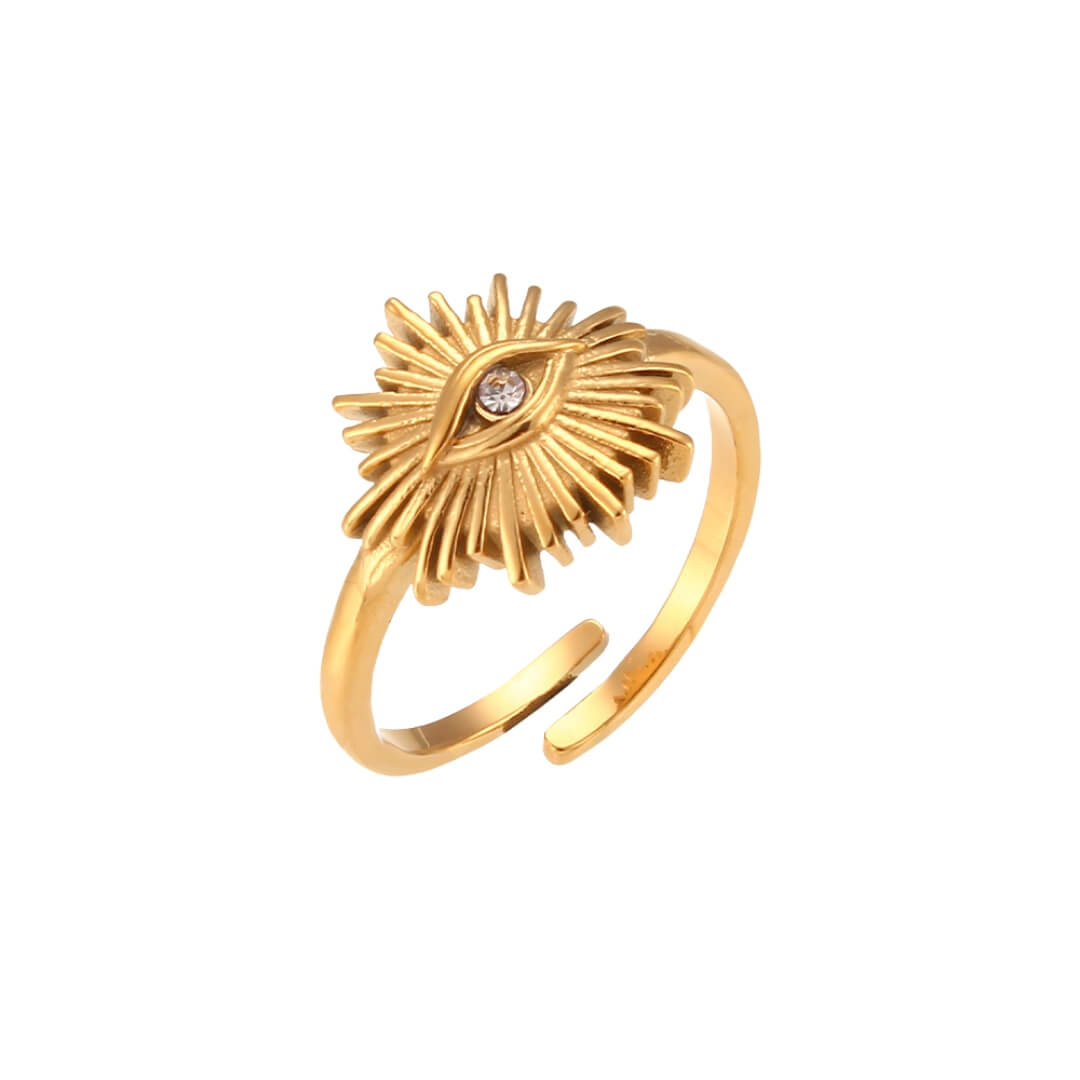 Occhio Ring (18K Gold Plated) | Luvesina