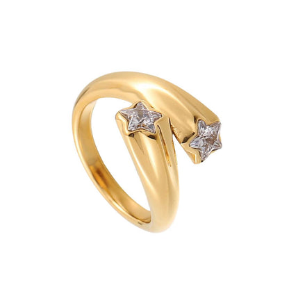 Star Ring (Gold Plated) | Luvesina