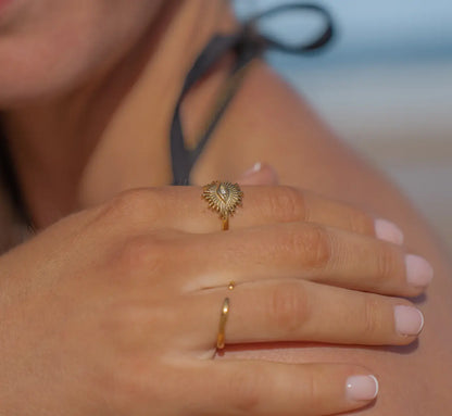Occhio Ring (18K Gold Plated) | Luvesina